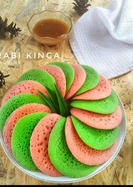 Serabi kinca Dua Warna