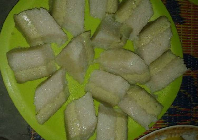 resep Ketan Lapis Srikaya (Bulukat Selai)