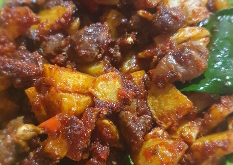  Resep Kentang ati ampela balado oleh Clara Yanita Cookpad