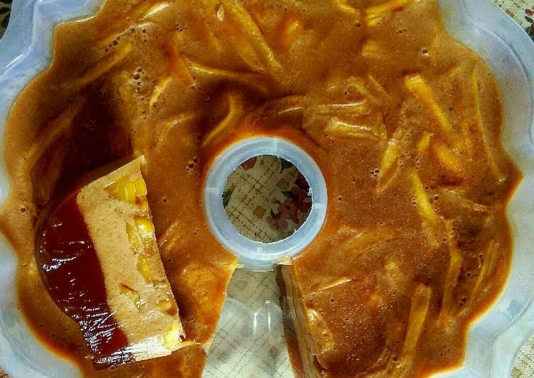 resep lengkap untuk Puding Nangka