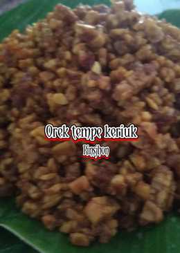 Orek tempe keriuk