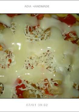 Pizza jamur pakai teflon