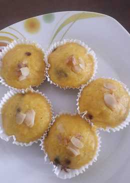 Muffin kukus labu kuning