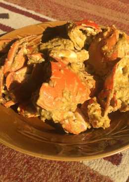 Kepiting saus telur asin