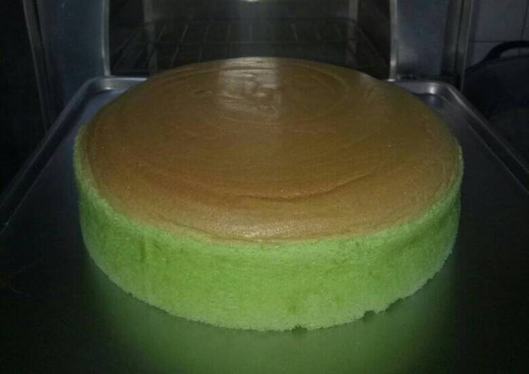 cara membuat Ogura pandan