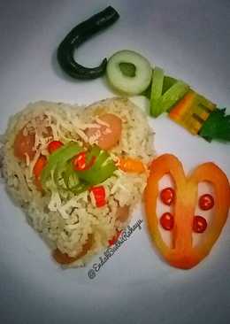 Nasgor keju cinta (#postingrame2_nasi)