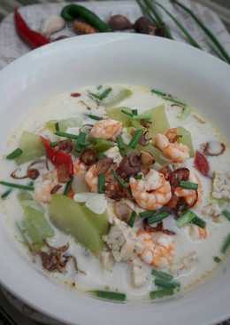 Udang sayur santan