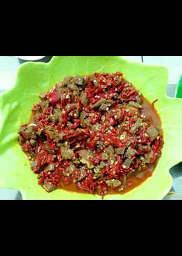 Sambel goreng daging/sambal goreng daging cirebon/ nasi jamblang