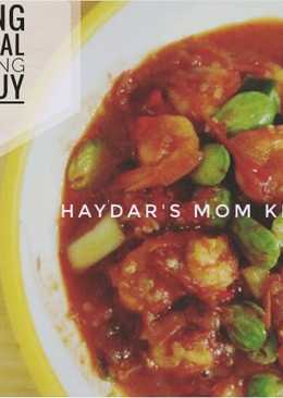Udang sambal goreng Peteuy