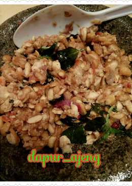 Sambel tempe kemangi