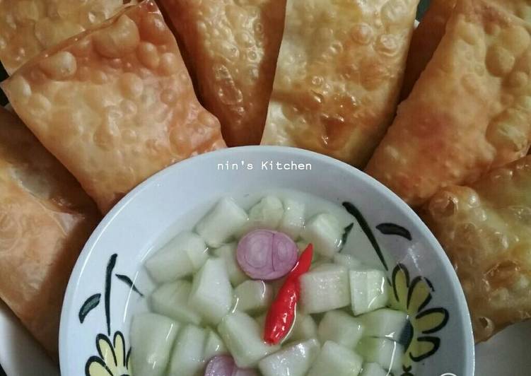 Resep Martabak telor tahu dari kulit pangsit Kiriman dari Nin's Kitchen