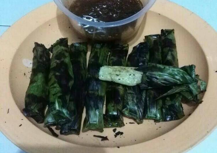 resep masakan Otak-otak Shanghai / otak2 saus kacang