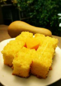 Cake Labu Kuning Tanpa Pengembang