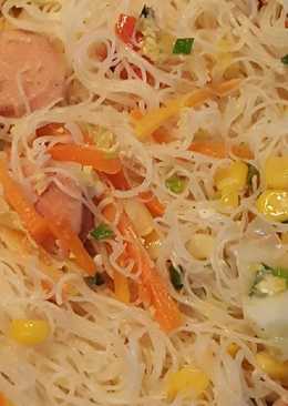 Bihun goreng sosis