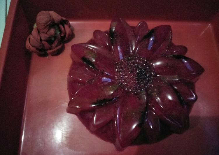 Puding Buah Naga