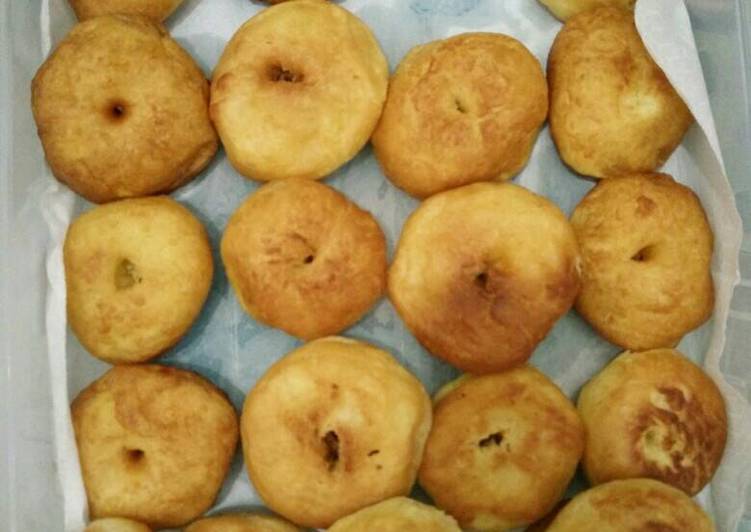 gambar untuk cara membuat Donat kentang empuuuk