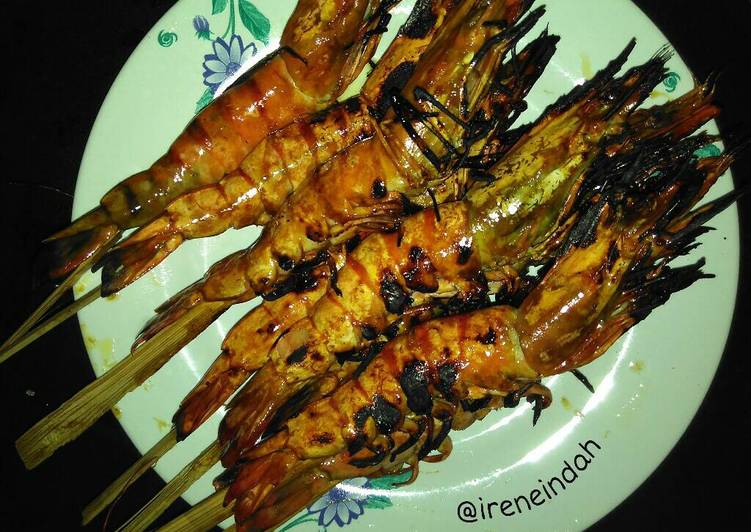 gambar untuk cara membuat Udang Bakar Madu