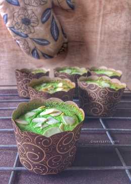 Chiffon Cup Pandan Putih Telur #pr_anekachiffon