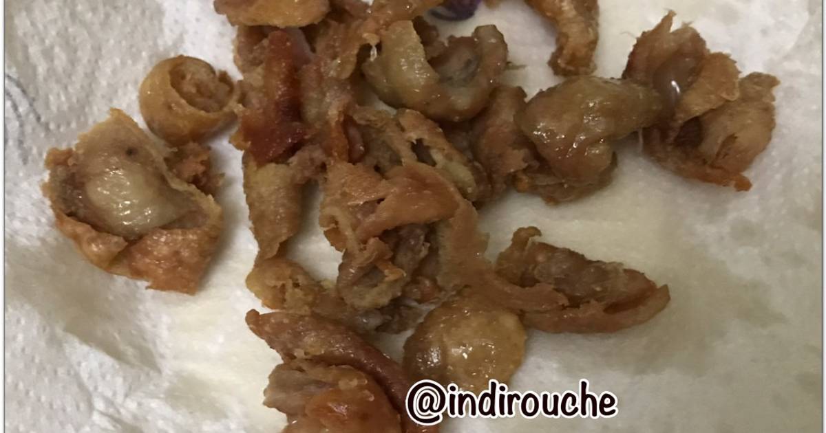 Resep Kerupuk Kulit Ayam Renyah Keto oleh Indirouche - Cookpad
