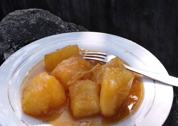 Resep Original sweet cassava (anak singkong jatuh cinta)