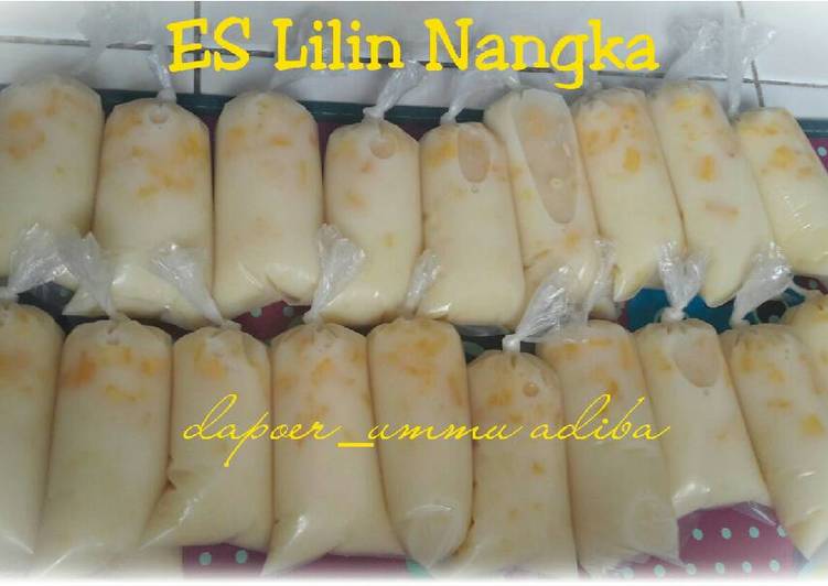 resep lengkap untuk Es Lilin Nangka