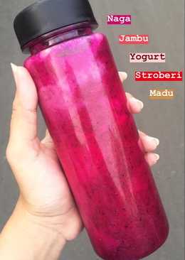 Jus naga mix jambu strawberry (smoothies)