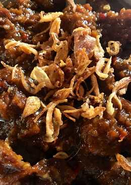 Daging sapi kecap pedas