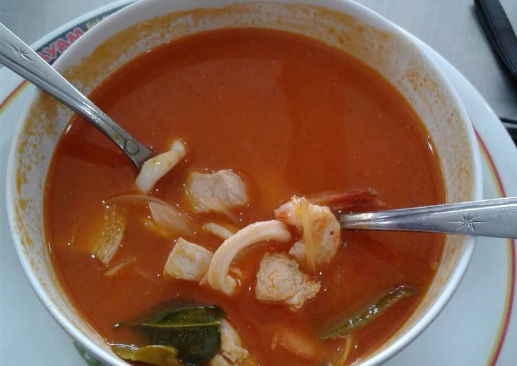 gambar untuk resep makanan Tom yam sedap