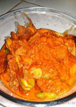 Daging rica rica mercon sapi