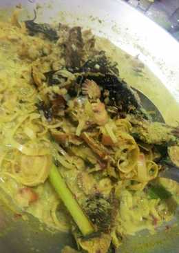 Gulai ikan salai baung kecombrang (kincuang)