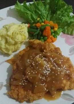 Chicken steak ala Fitri Sasmaya