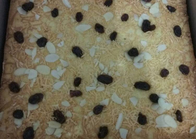 resep Bolu tape keju versi butter cake