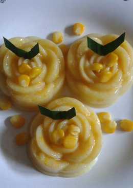 Puding jagung manis susu