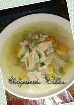 Sayur sop (baso+sosis) ð