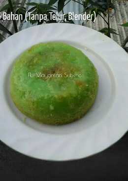 Bolu Kukus 6 Bahan (Tanpa Telur, Blender)