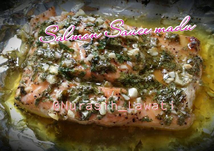 Resep Salmon saus madu Karya @Nurasih_Lawati