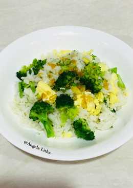 Nasi goreng + sayur #simple food