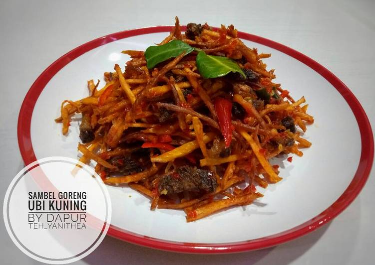 resep masakan Sambal Goreng Ubi Kuning