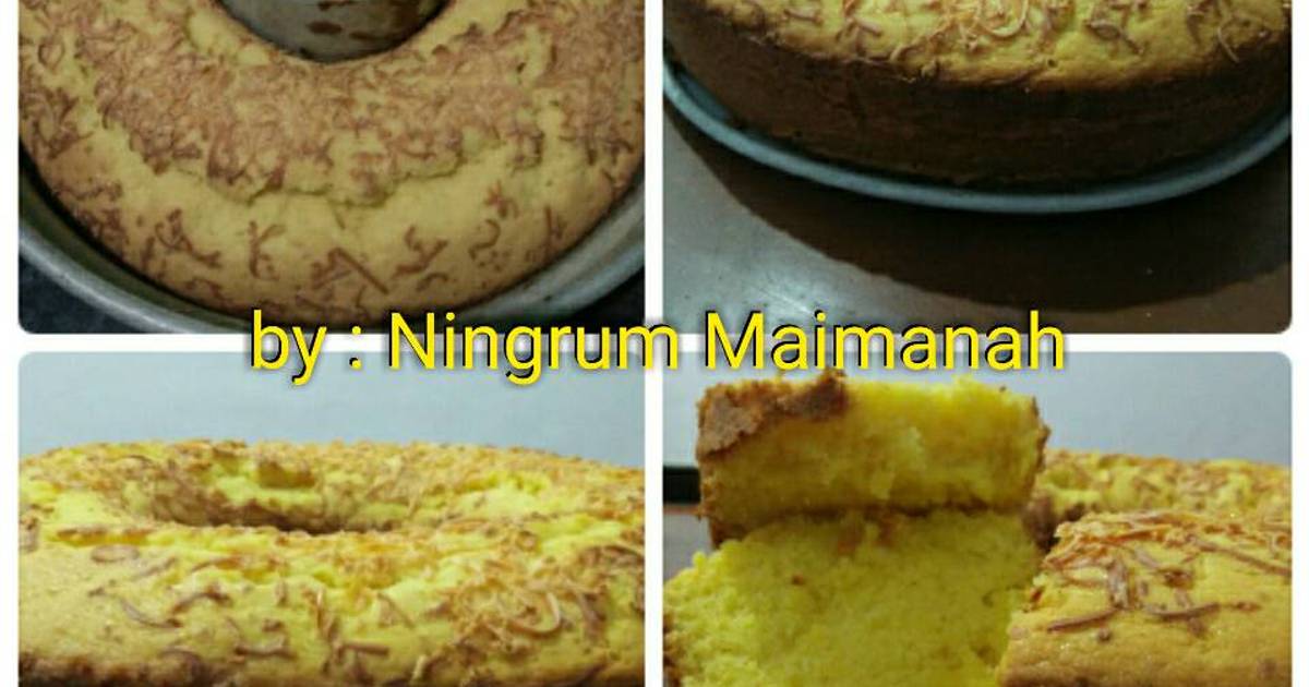 Resep Cake Tape Keju