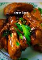 Ayam kecap tanpa minyak (diet rendah lemak)