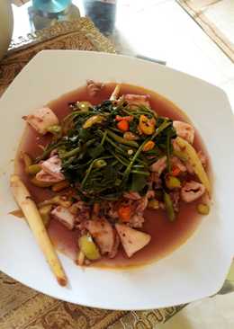 Cumi kangkung