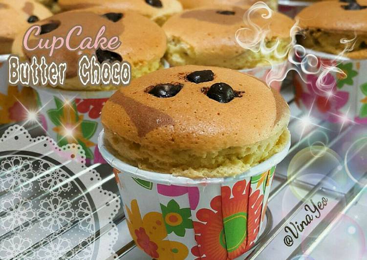 resep lengkap untuk Cupcake Butter Choco NO (BP, BS, SP)