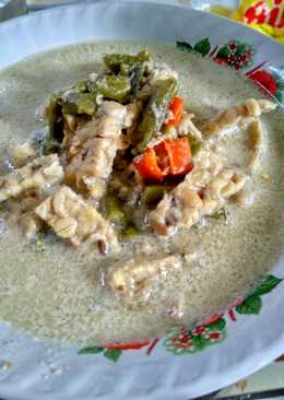 Sayur Lodeh Kacang Panjang Tempe Semangit