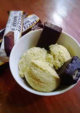 Ice Cream Alpukat 3 bahan saja