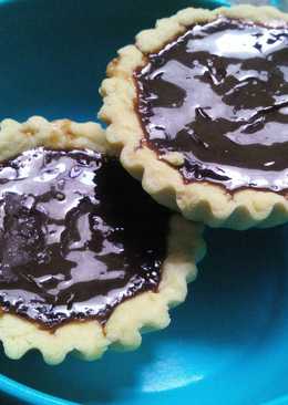 Pie susu coklat