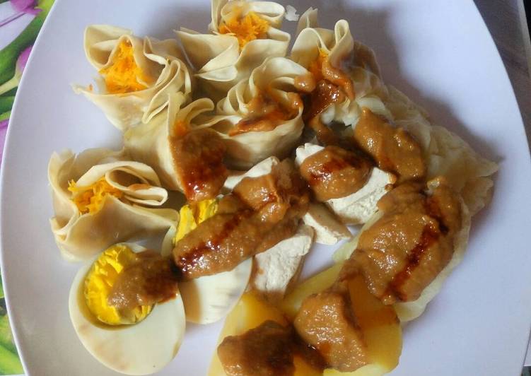 resep lengkap untuk Siomay ayam & tuna