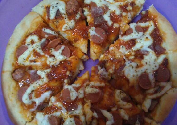 gambar untuk cara membuat Pizza