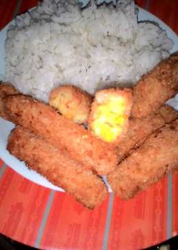 Nugget ayam keju sayur