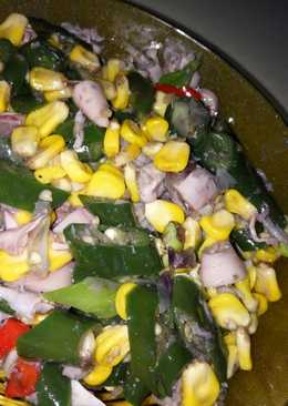 Tumis cumi jagung manis