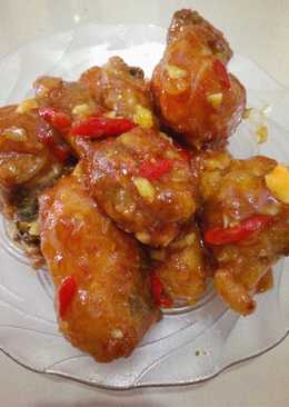 Ayam crispy saus madu